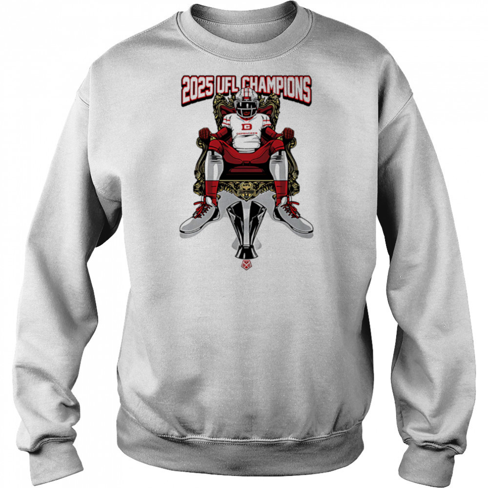 DC Defenders UFL Championship King shirt Hoodie