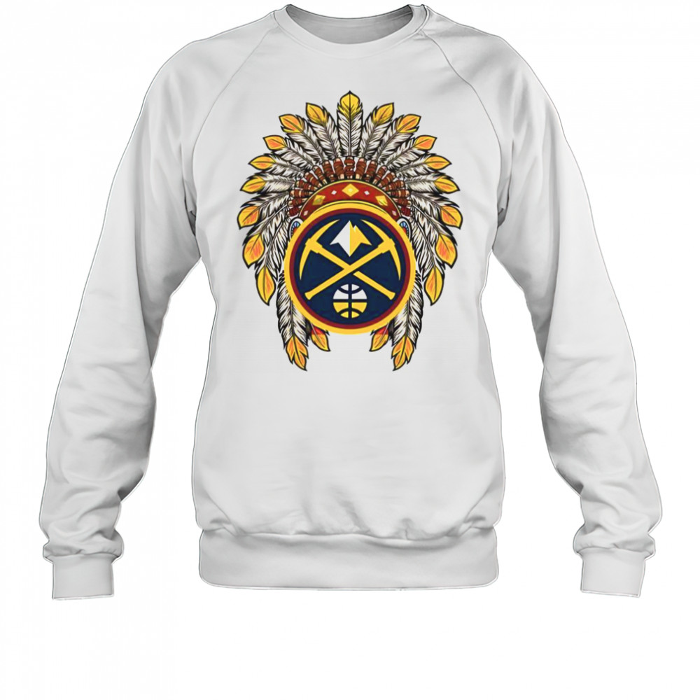 Denver Nuggets Native American Logo T-Shirt Sweatshirt