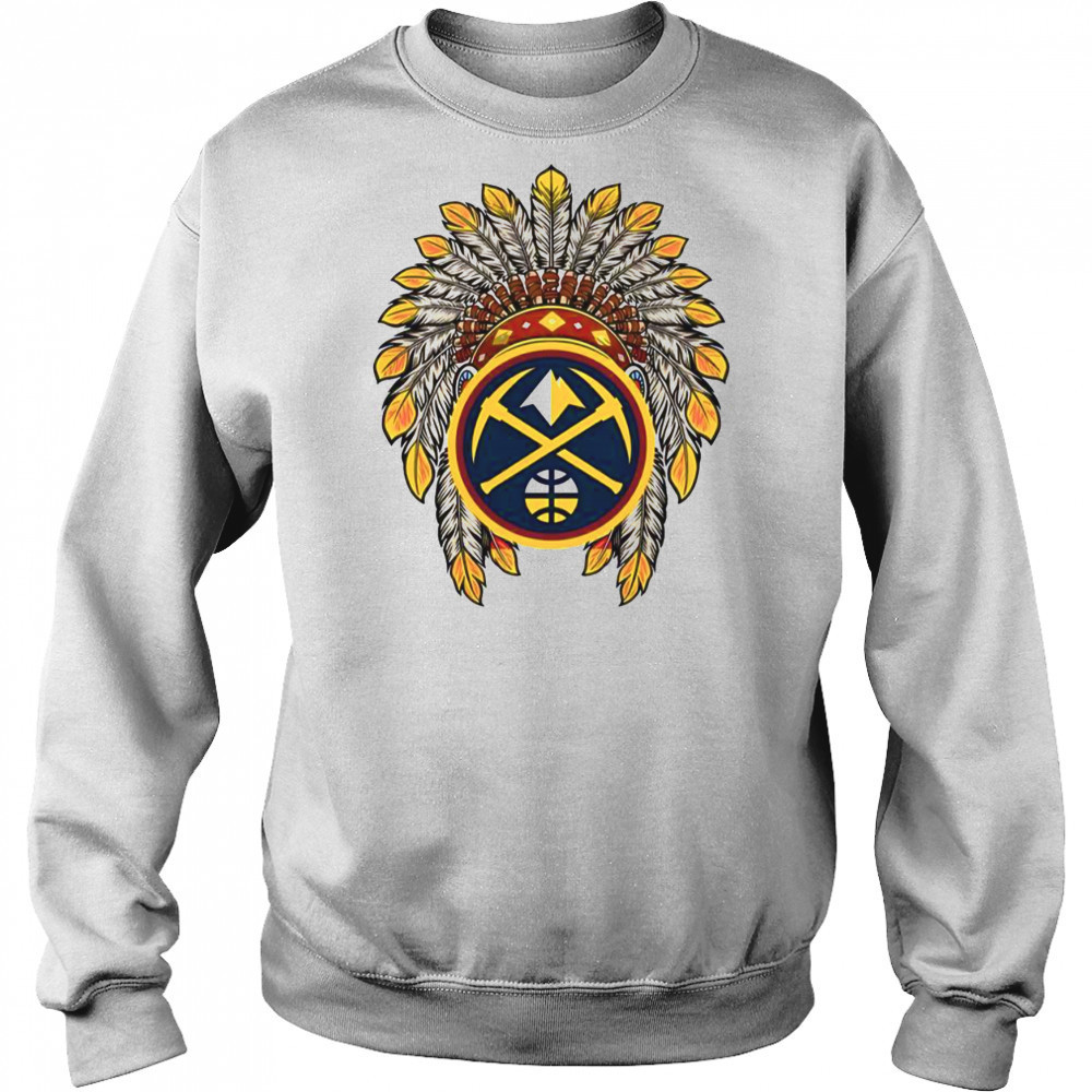 Denver Nuggets Native American Logo T-Shirt Hoodie