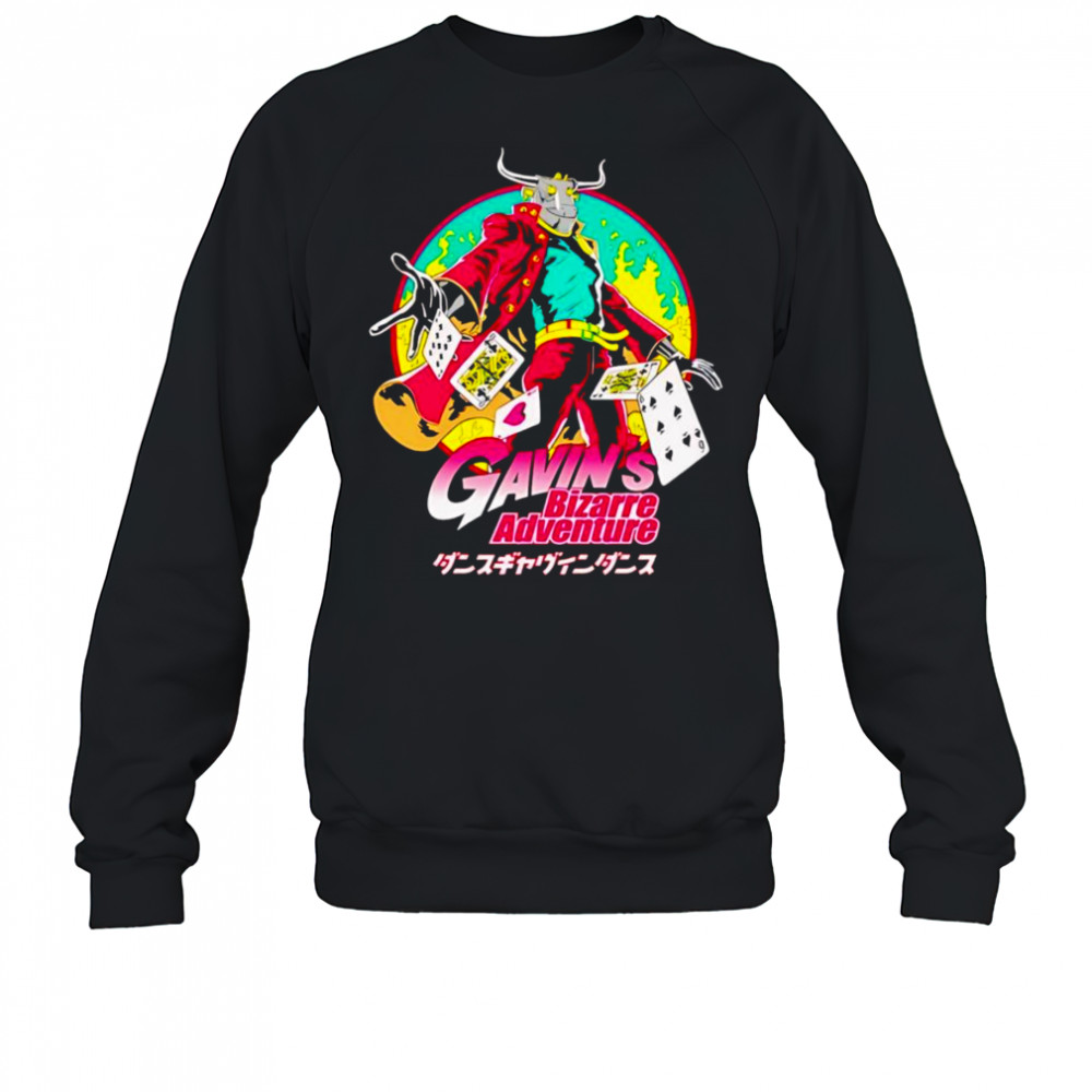 Dgd Anime Gavin Bizarre Adventure shirt Sweatshirt