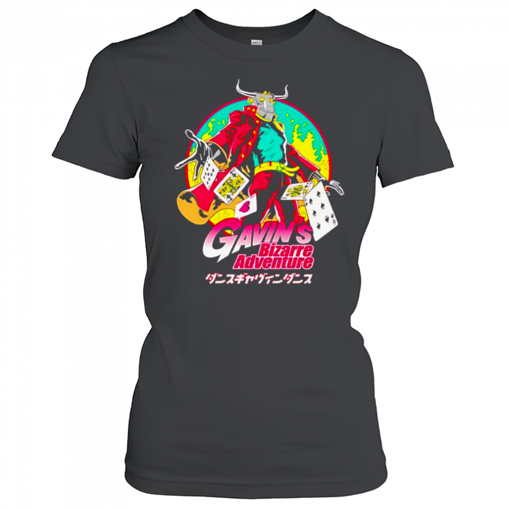 Dgd Anime Gavin Bizarre Adventure shirt Women's T-shirt