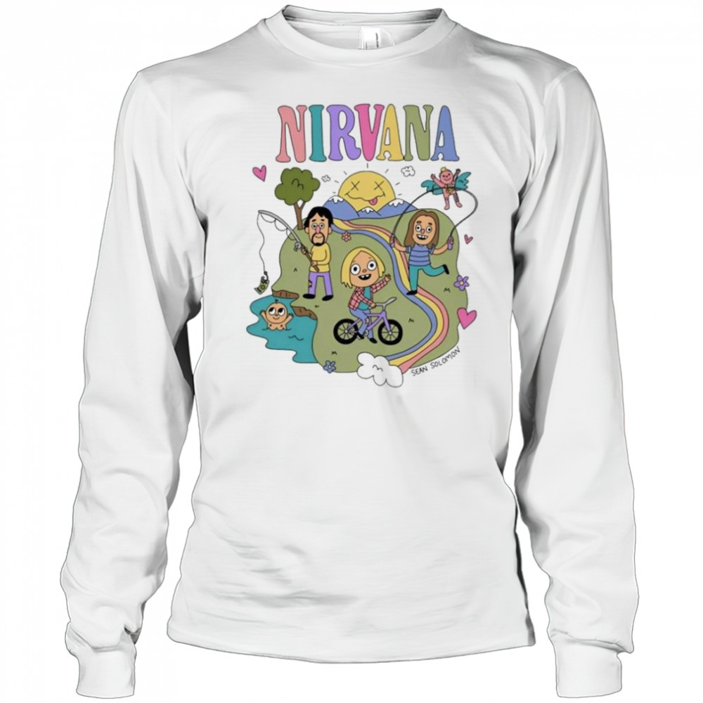 Die 9 Times Merch Nirvana Sean Solomon Shirt Long Sleeved