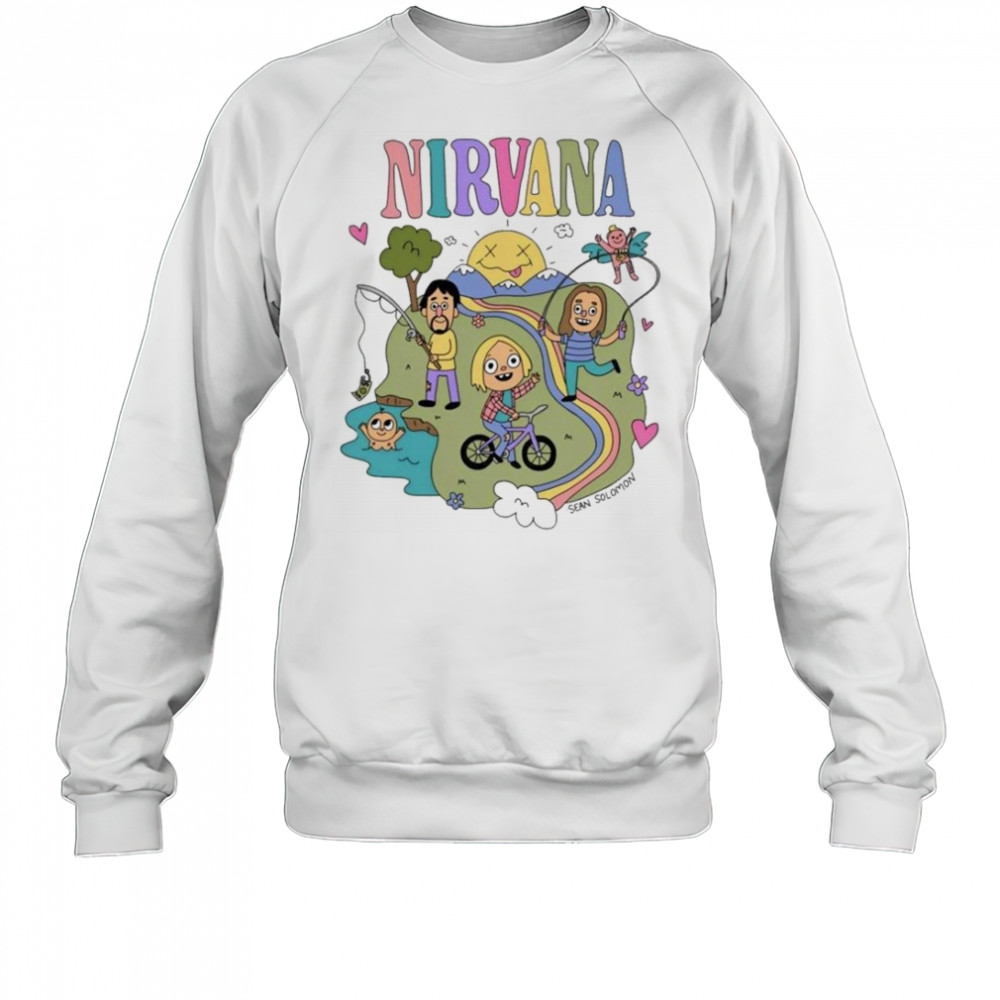 Die 9 Times Merch Nirvana Sean Solomon Shirt Sweatshirt