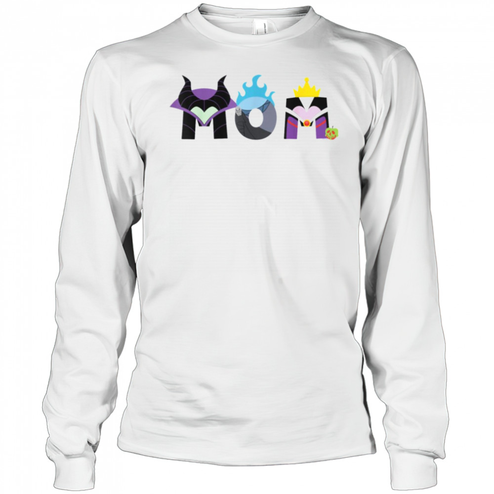 Disney Villains Mom Mother’s Day Birthday Gift T Shirt Long Sleeved