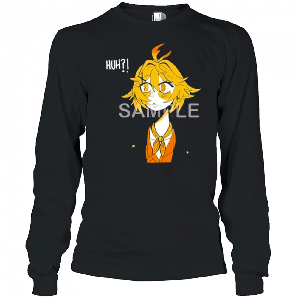 Dokibird Smug Huh Shirt Long Sleeved