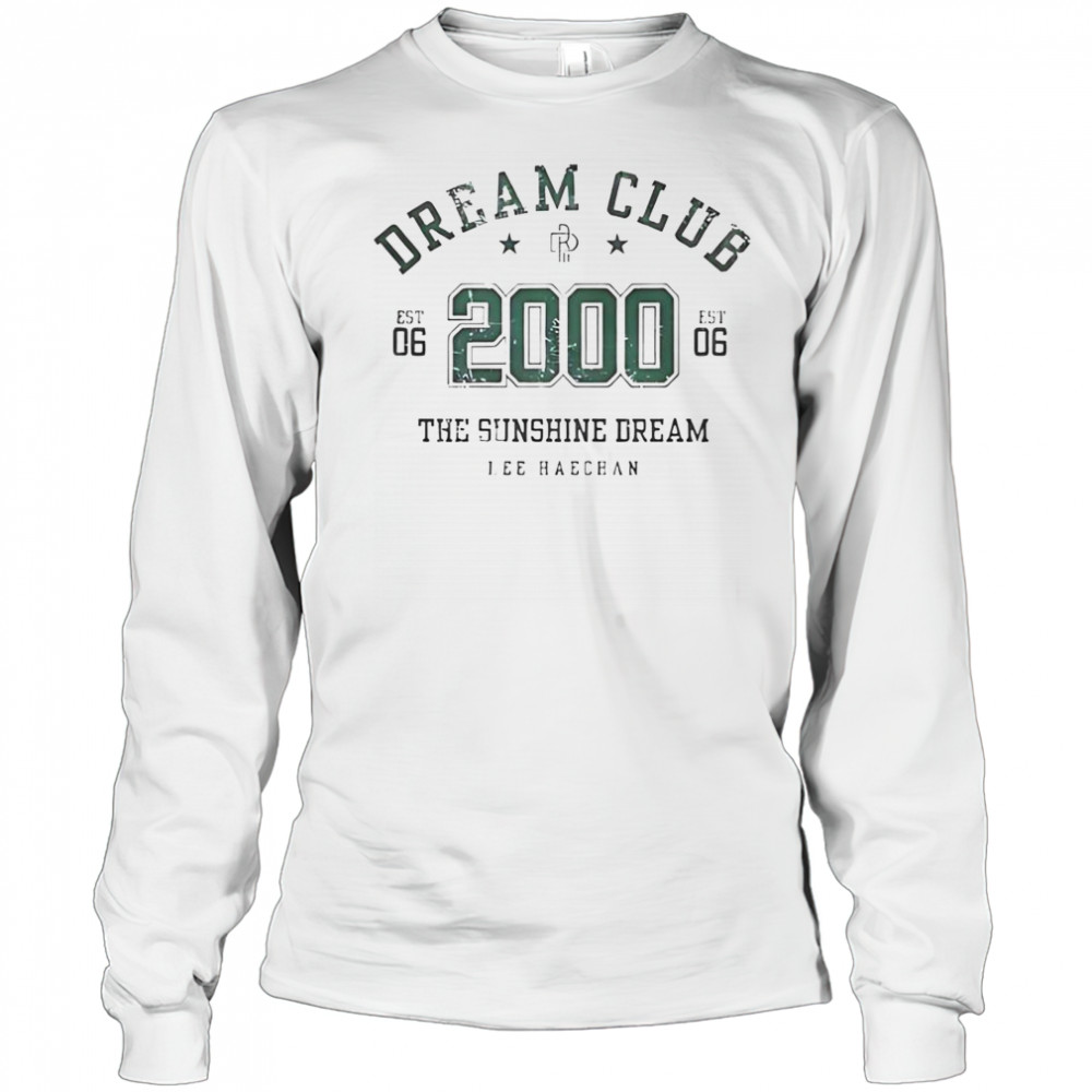 Dream Club The Sunshine Dream Lee Haechan 2000 T-Shirt Long Sleeved