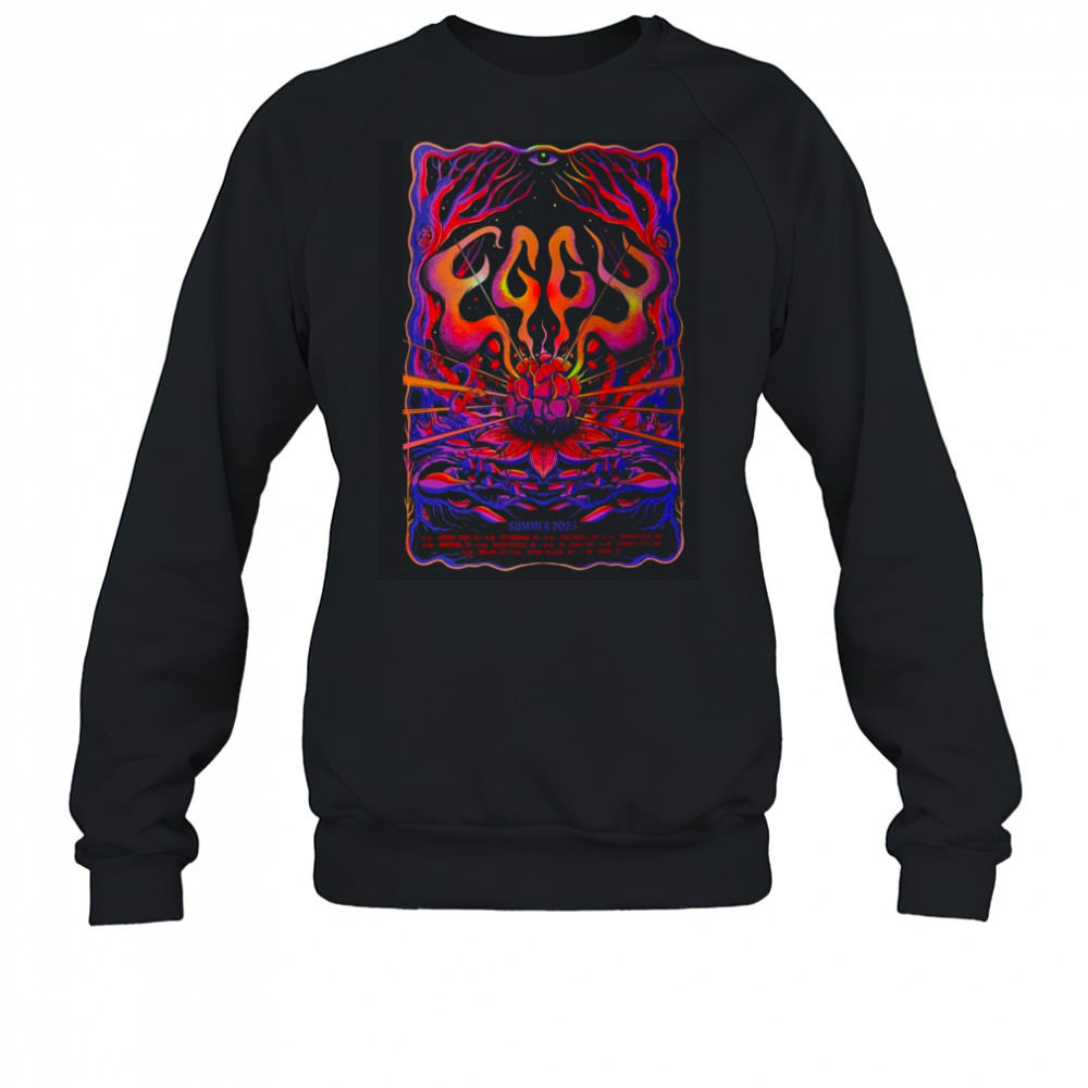 Eggy Summer Tour 2025 Poster T-Shirt Sweatshirt