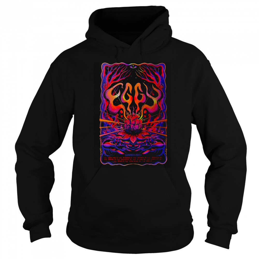 Eggy Summer Tour 2025 Poster T-Shirt Sweatshirt