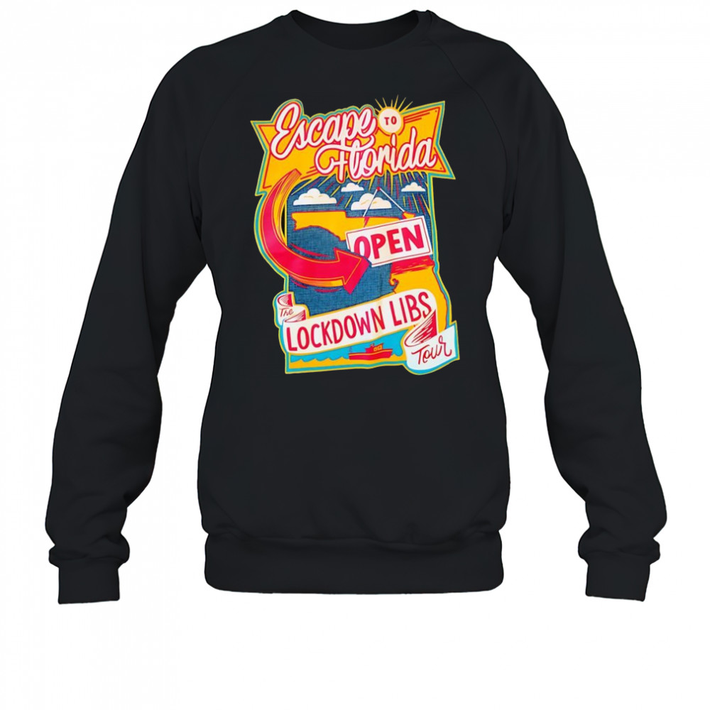 Escape to Florida the Lockdown libs tour shirt Sweatshirt