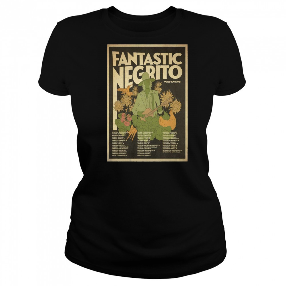 Fantastic Negrito World Tour 2025 Poster T-Shirt Women's T-shirt