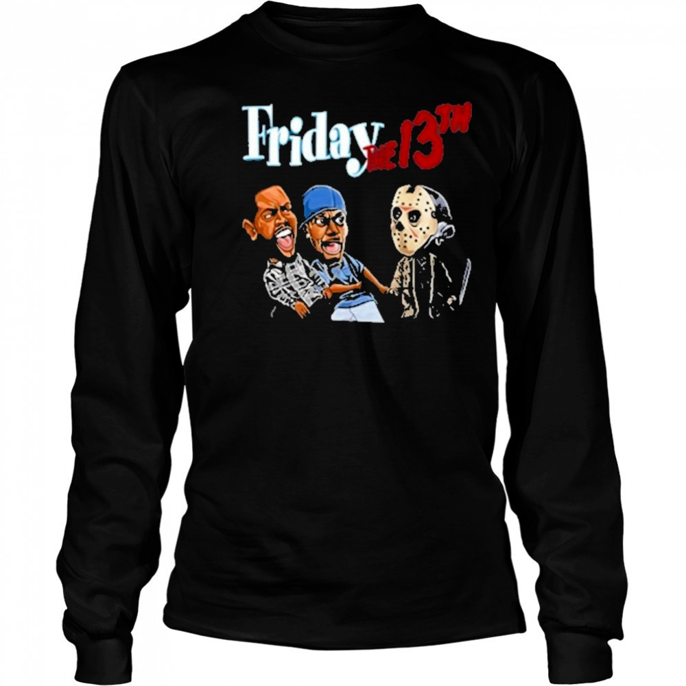 Friday The 13Th T-Shirt Long Sleeved