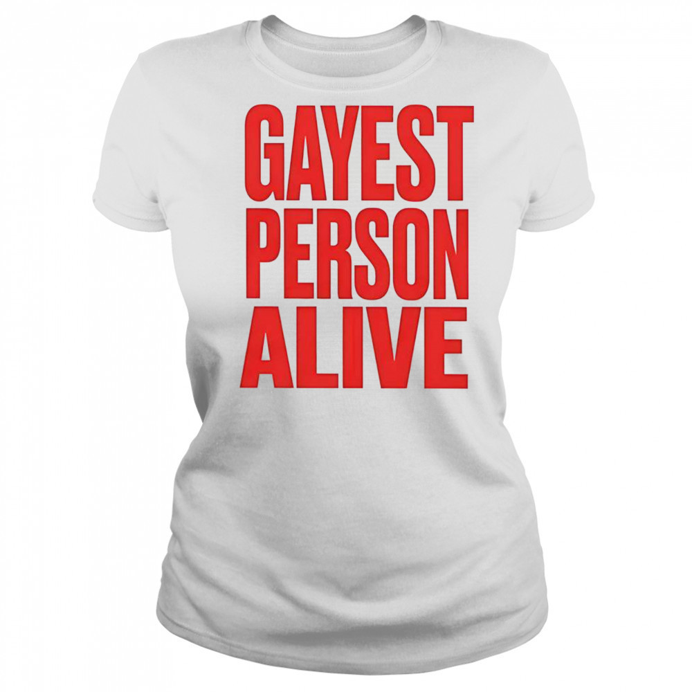 G Flip Gayest Person Alive T-Shirt Women's T-shirt