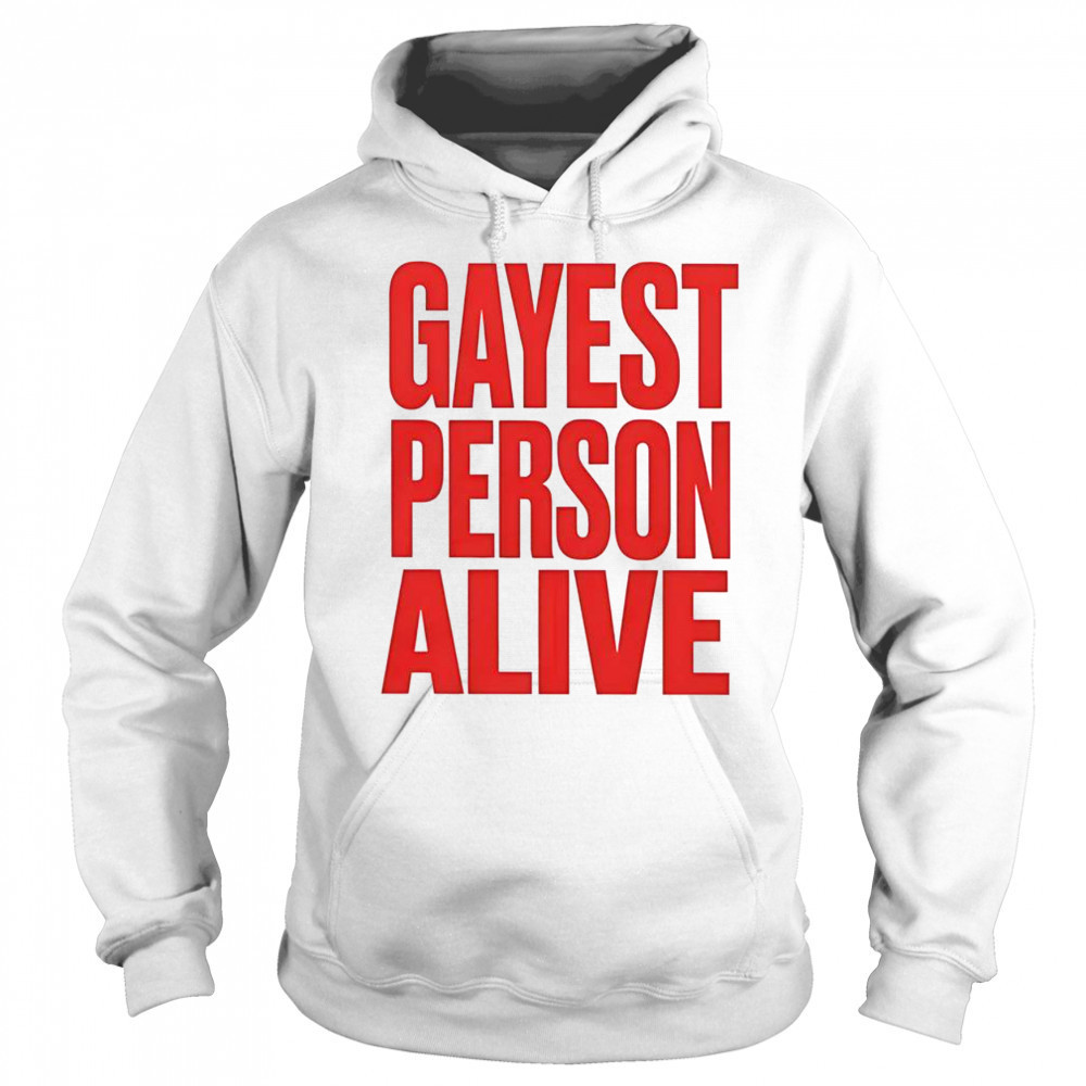 G Flip Gayest Person Alive T-Shirt Sweatshirt