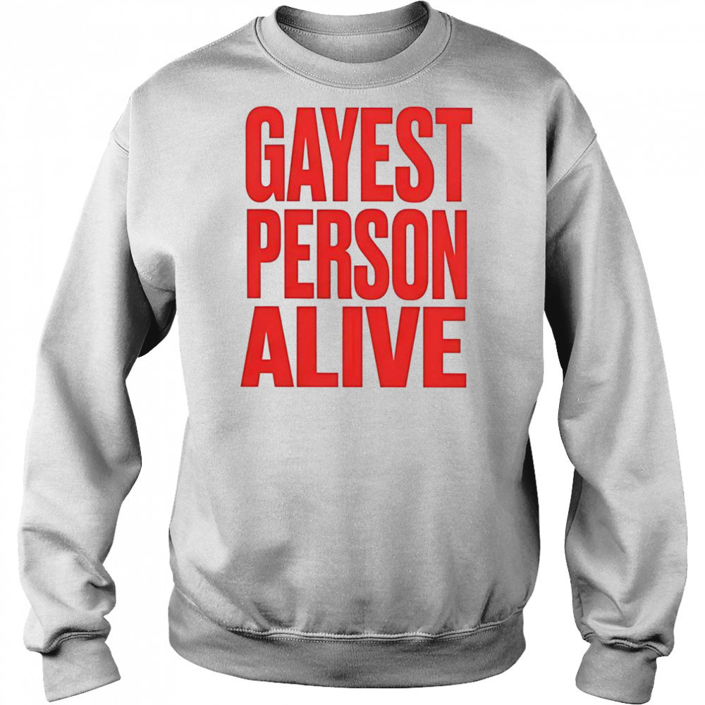 G Flip Gayest Person Alive T-Shirt Hoodie