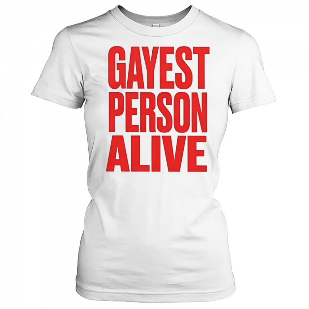 G Flip Gayest Person Alive T-Shirt Women's T-shirt