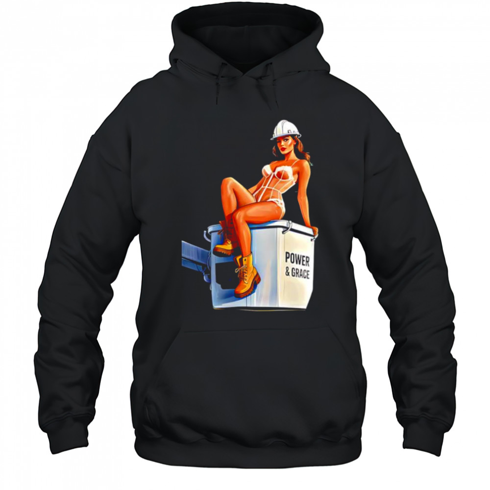 Girl Sexy Power And Grace shirt Hoodie