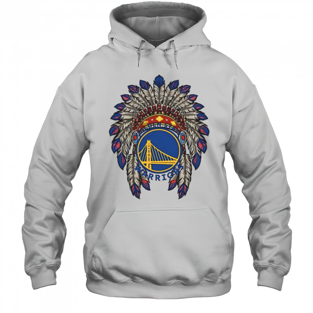 Golden State Warriors Native American Logo T-Shirt Hoodie