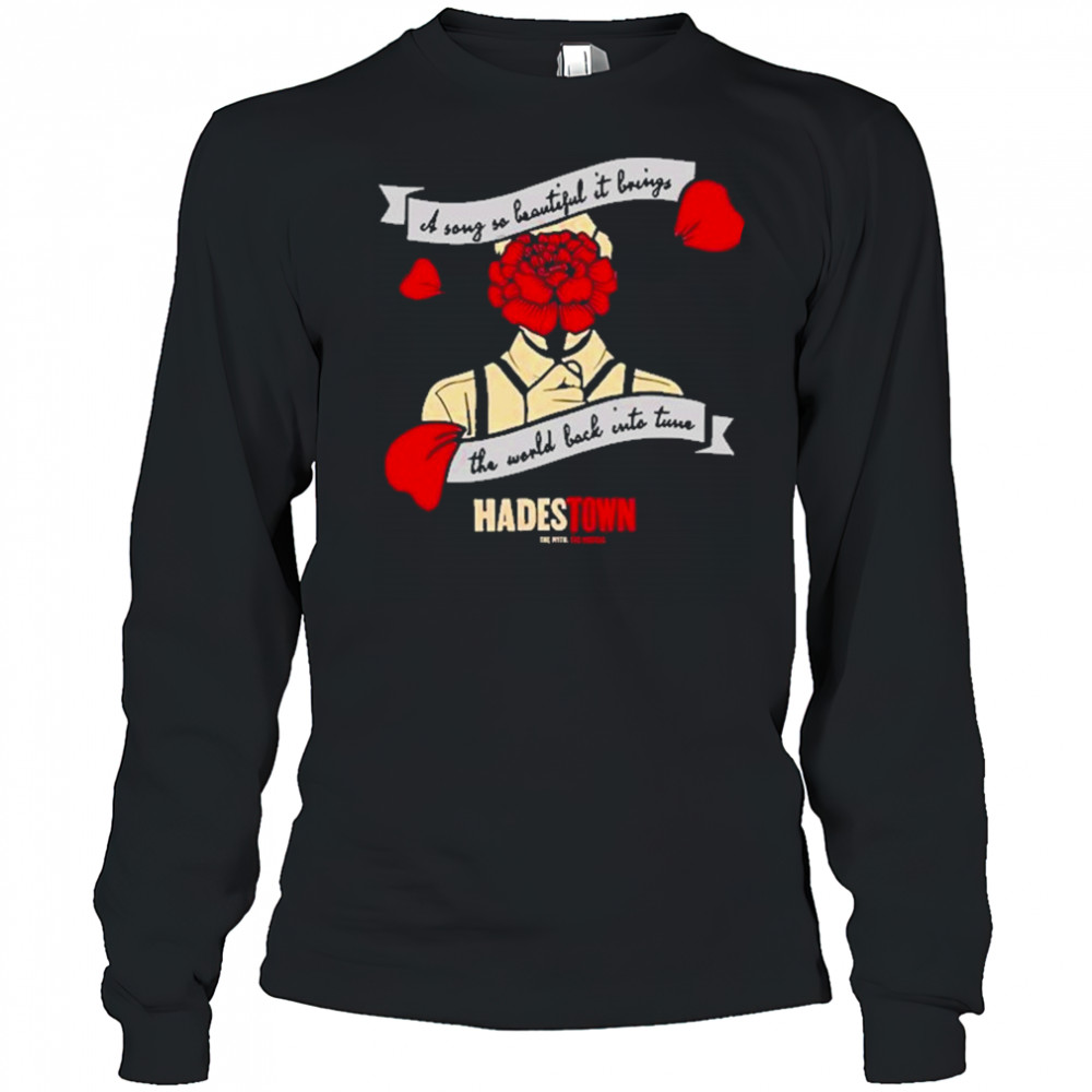 Hadestown World Into Tune 2025 T-Shirt Long Sleeved