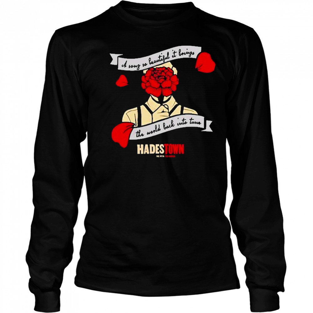 Hadestown World Into Tune 2025 T-Shirt Long Sleeved