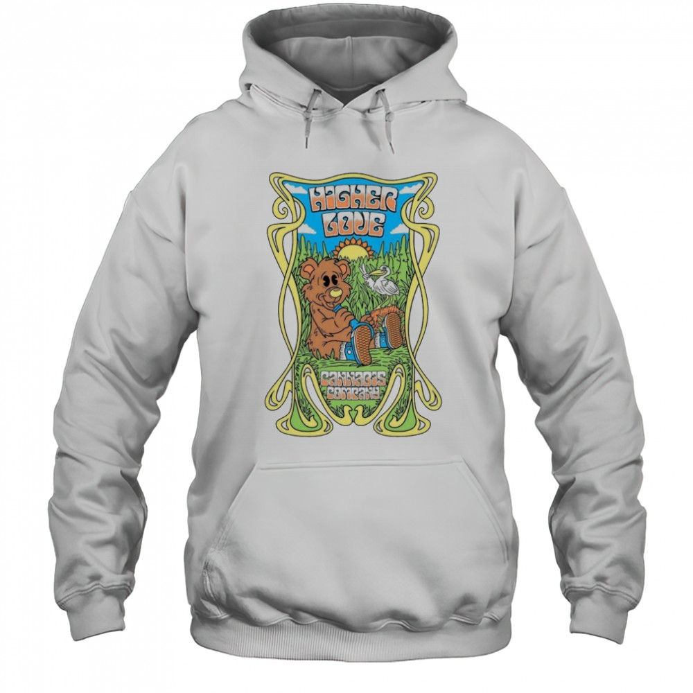 Hagher Give Cannabis Company Bear T-shirt Hoodie