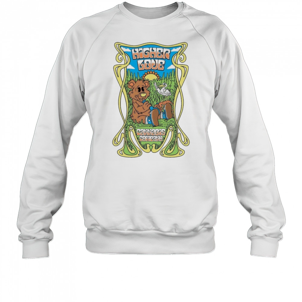 Hagher Give Cannabis Company Bear T-shirt Sweatshirt