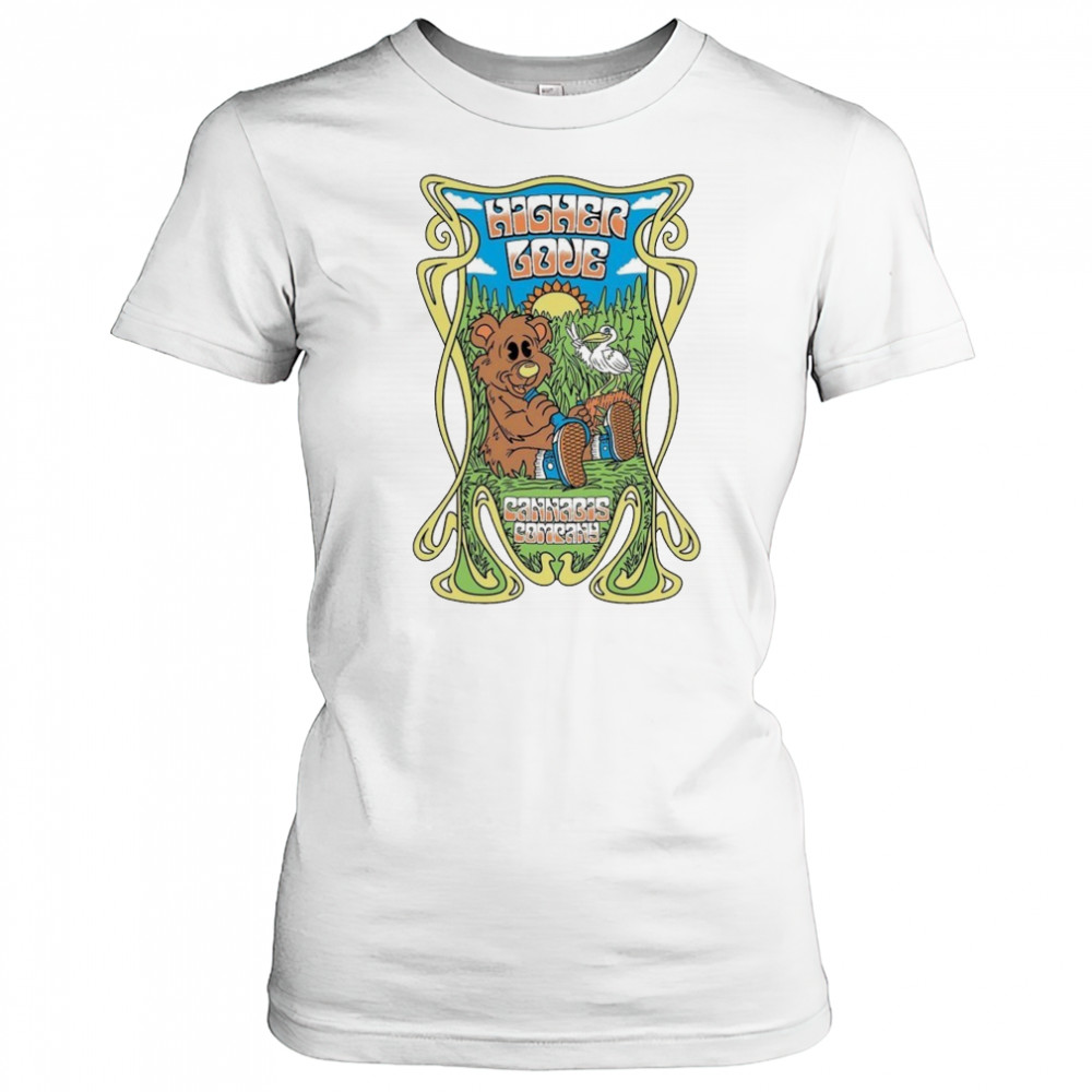 Hagher Give Cannabis Company Bear T-shirt Women's T-shirt