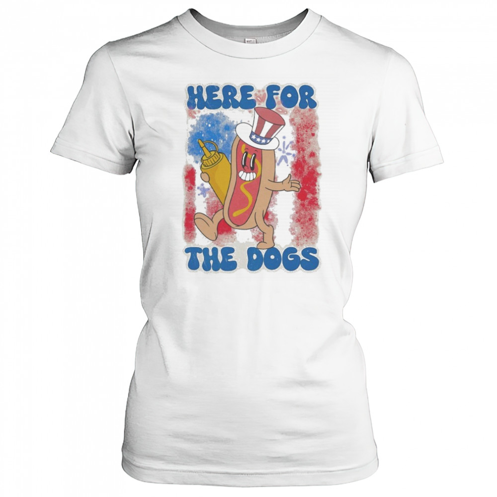 Here For The Hot Dogs T-shirt Women's T-shirt