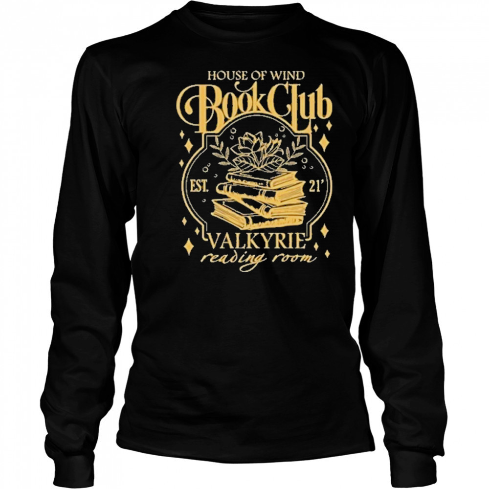 House Of Wind Book Club T-Shirt Long Sleeved
