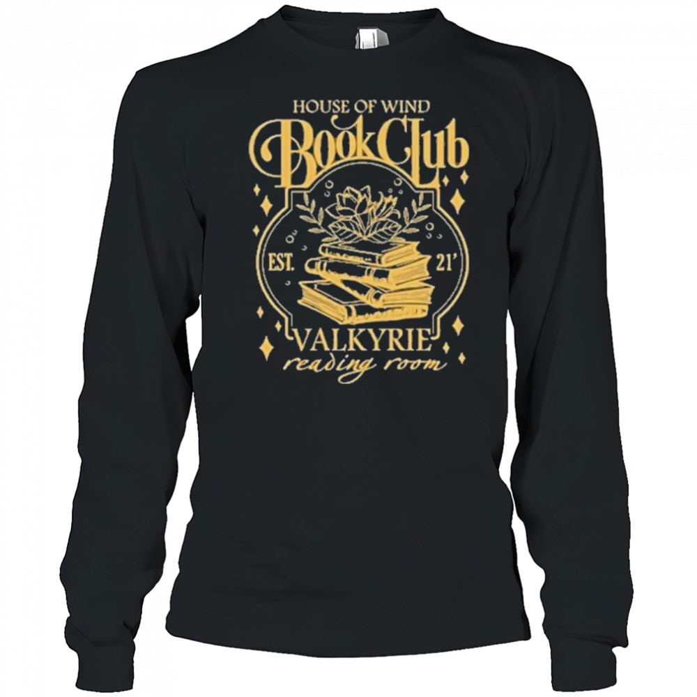 House Of Wind Book Club T-Shirt Long Sleeved