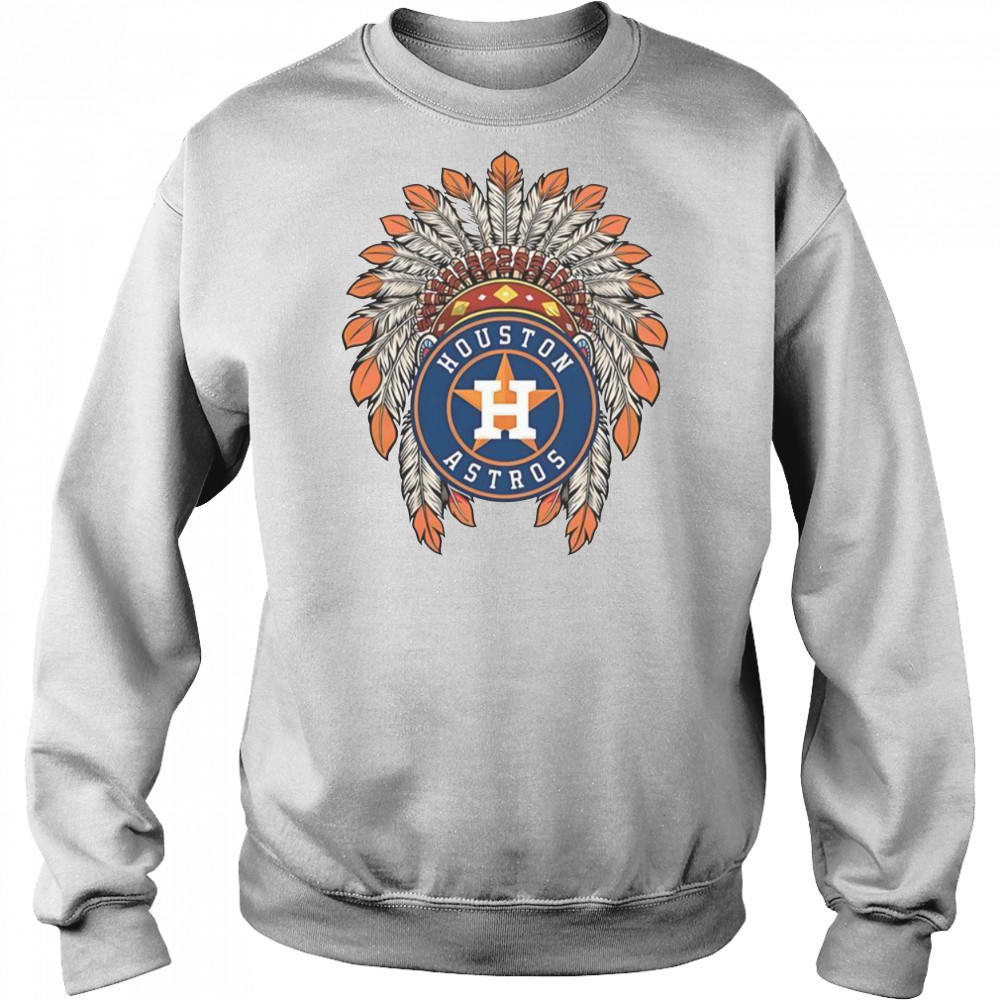 Houston Astros Native American Logo T-Shirt Hoodie