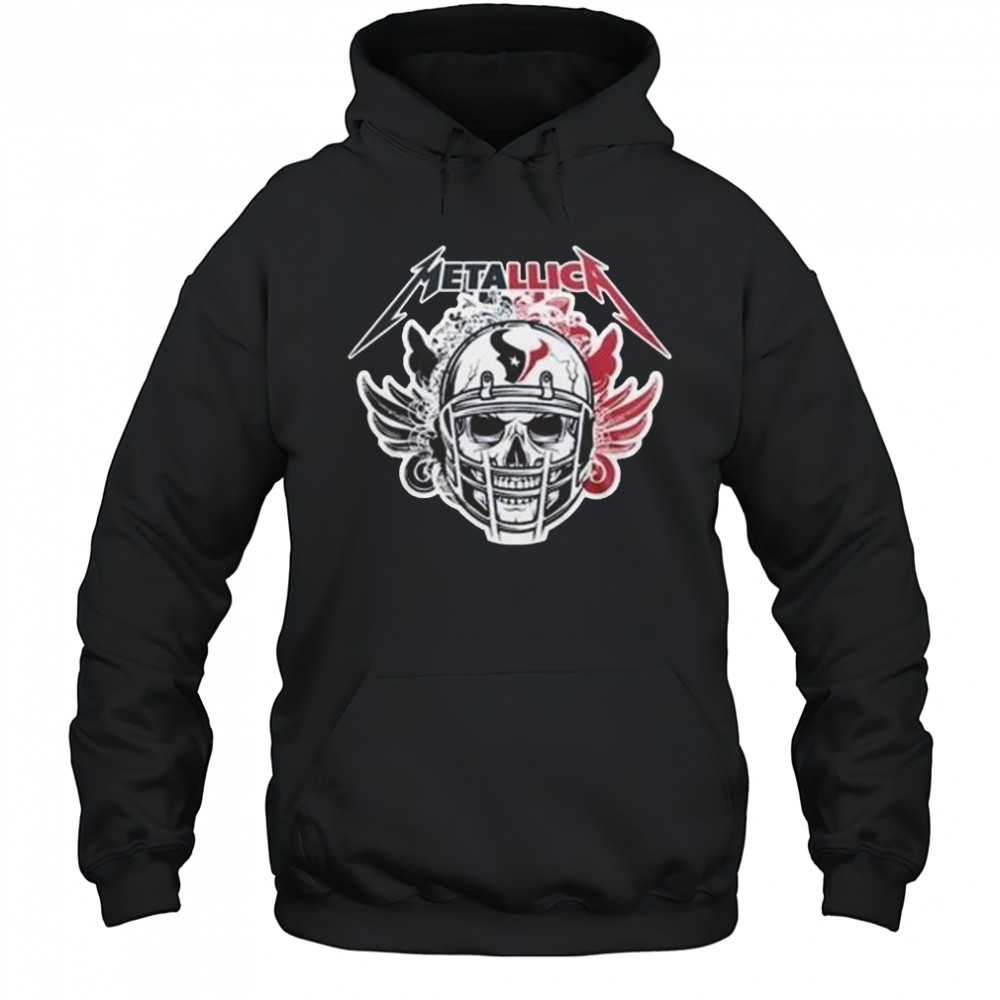 Houston Texans x Skull Metallica M72 Tour TAKEOVER Shirt Hoodie