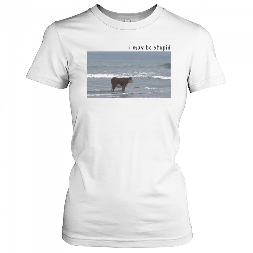 I May Be Stupid Cow T-shirt Women's T-shirt