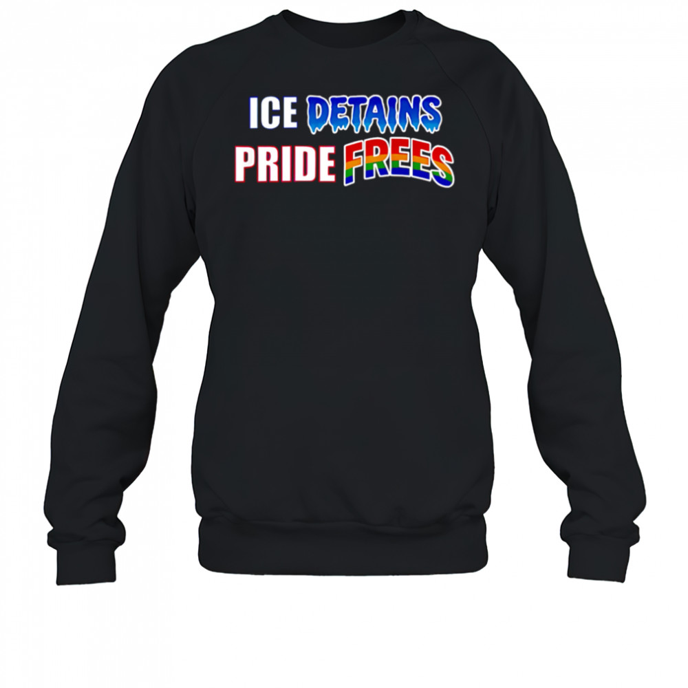 ICE Detains Pride Frees shirt Sweatshirt
