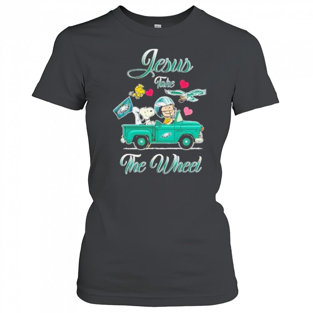 Jesus Take The Wheel Philadelphia Eagles Unisex T-Shirt Women's T-shirt