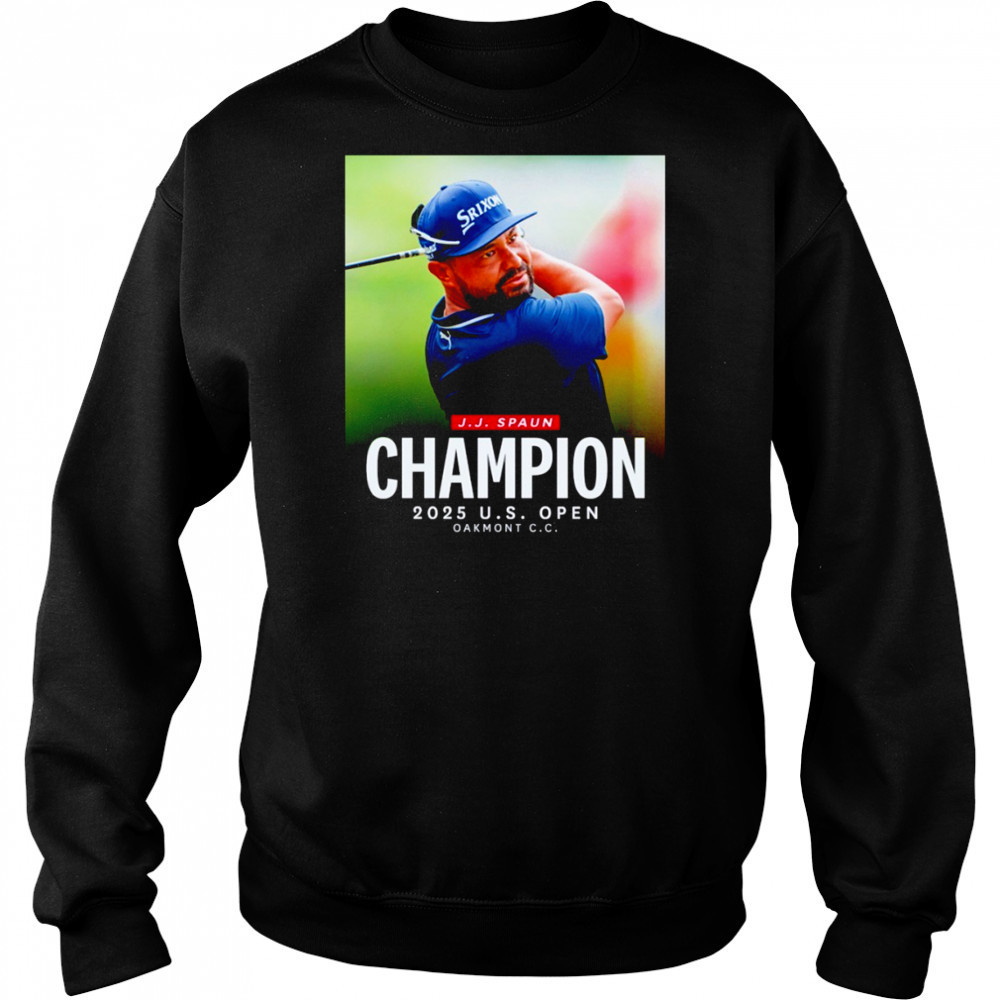 J.J. Spaun the champion of the 125th U.S. Open shirt Hoodie