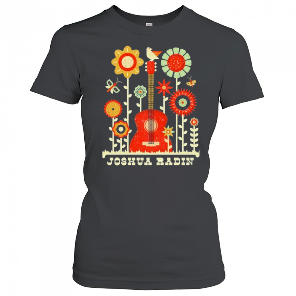 Joshua Radin Flower Guitar T-shirt Women's T-shirt