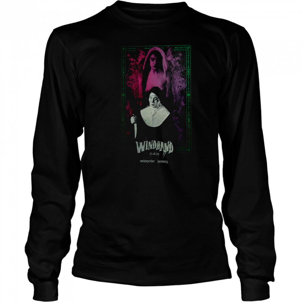 Jun 17 2025 Windhand Hamburg Poster T-Shirt Long Sleeved