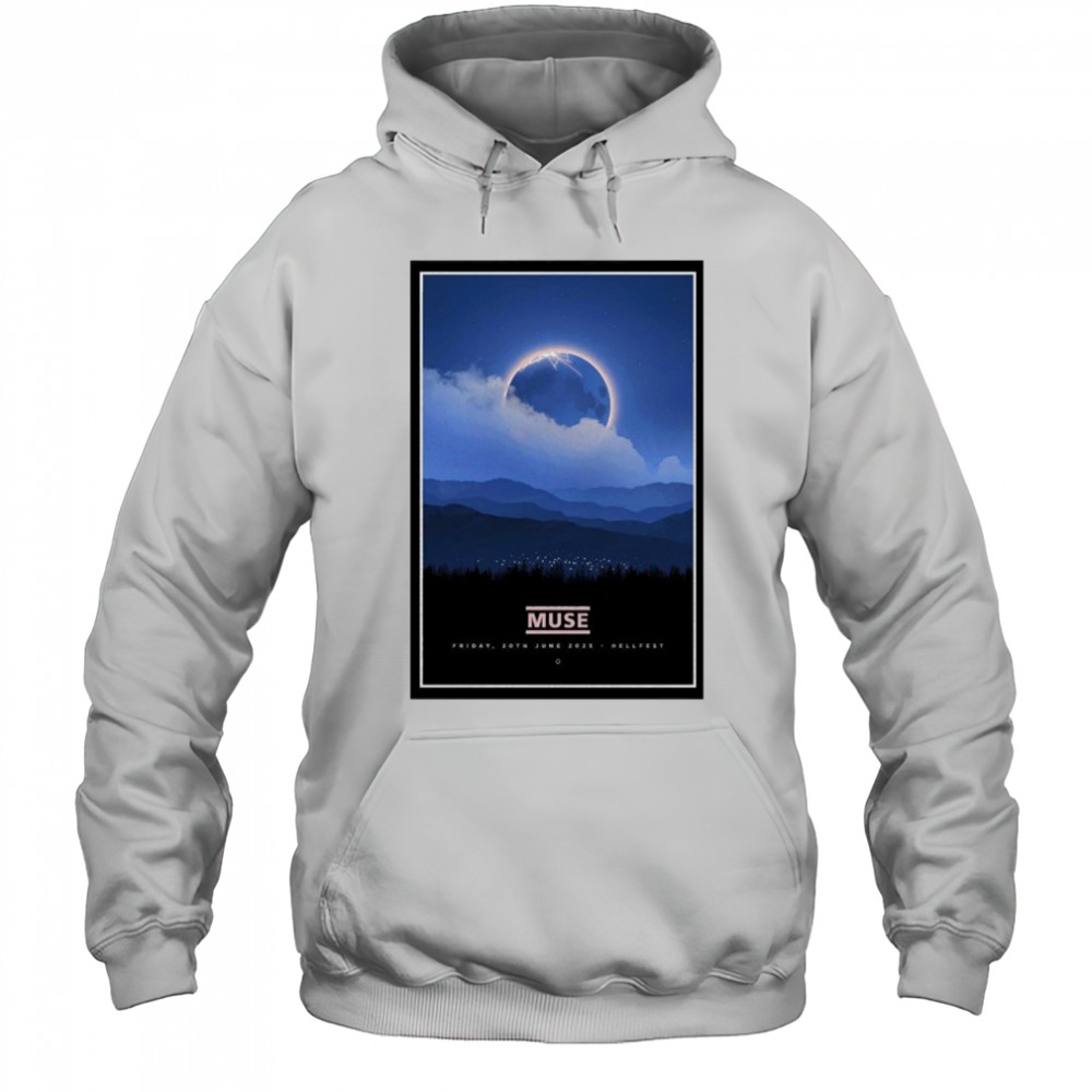 June 20 2025 Live Hellfest Summer Open Air France Muse Poster shirt Hoodie
