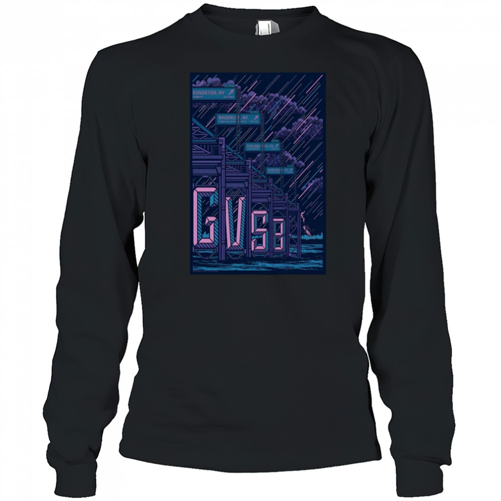 Kingston Girls Against Boys June 17 2025 Event Poster T-Shirt Long Sleeved