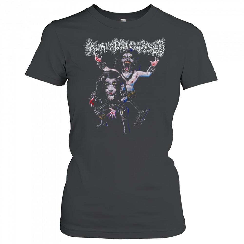 Kurvad Uudised Bläck Metäl T-shirt Women's T-shirt