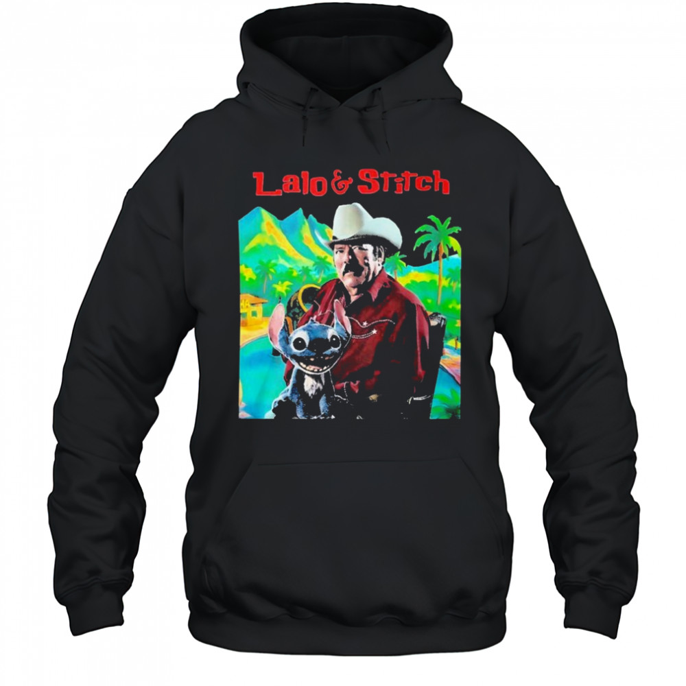 Lalo Mora Lalo & Stitch T-Shirt Hoodie