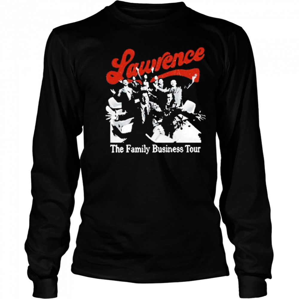 Lawrence Family Business Tour 2025 T-Shirt Long Sleeved
