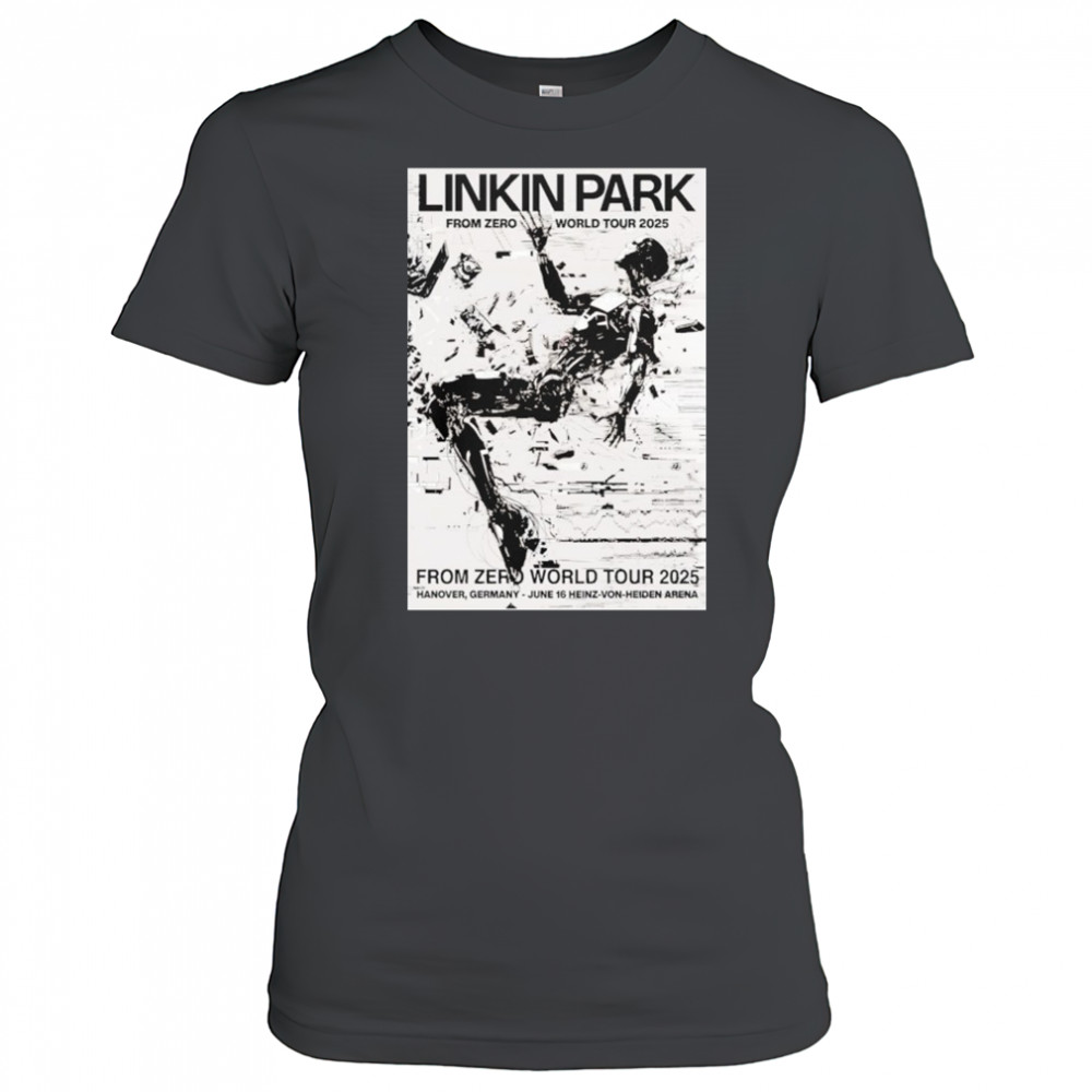 Linkin Park From Zero World Tour At Hanover Germany On June 16 2025 shirt Women's T-shirt