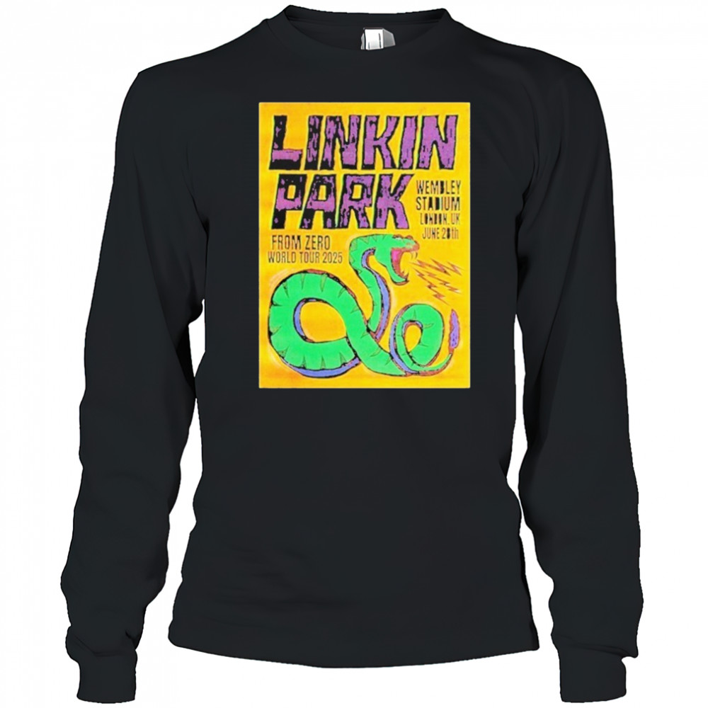 Linkin Park From Zero World Tour At Wembley Stadium London Uk On June 28 2025 shirt Long Sleeved