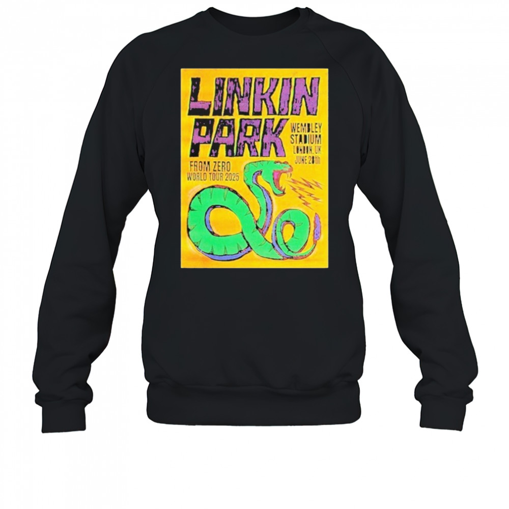 Linkin Park From Zero World Tour At Wembley Stadium London Uk On June 28 2025 shirt Sweatshirt