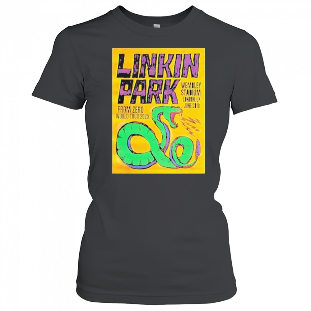 Linkin Park From Zero World Tour At Wembley Stadium London Uk On June 28 2025 shirt Women's T-shirt