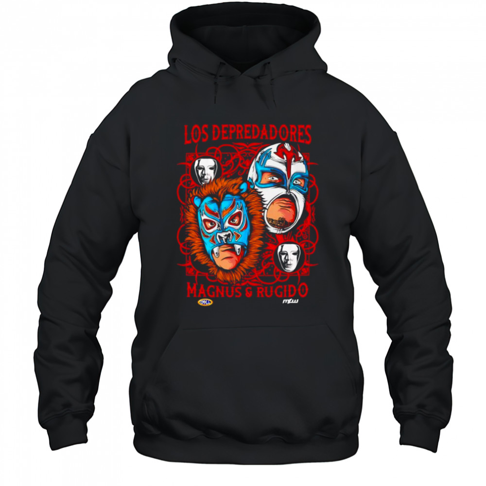 Los Depredadores Masks shirt Hoodie