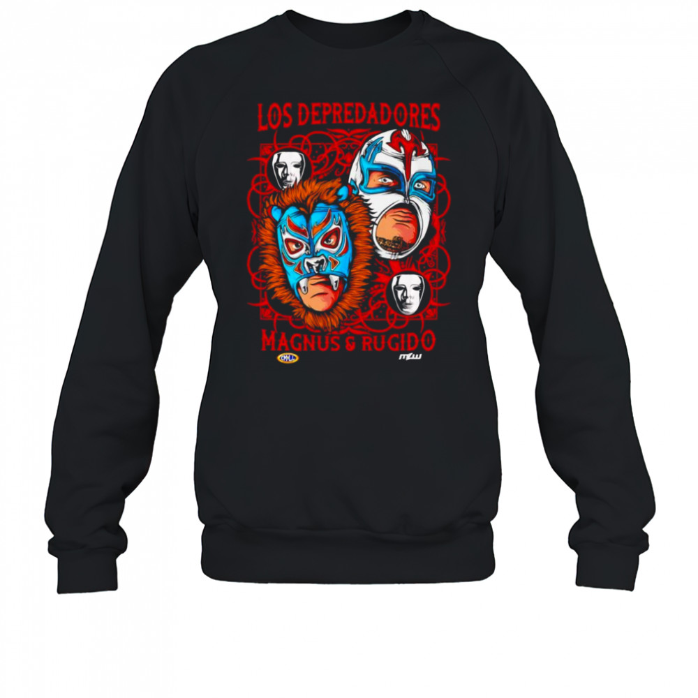 Los Depredadores Masks shirt Sweatshirt