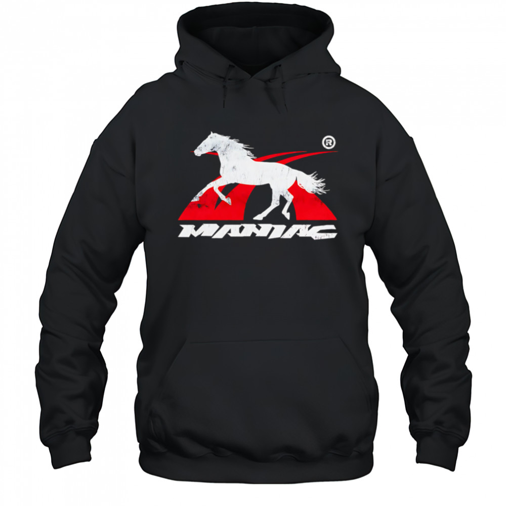 Maniac Horse retro shirt Hoodie