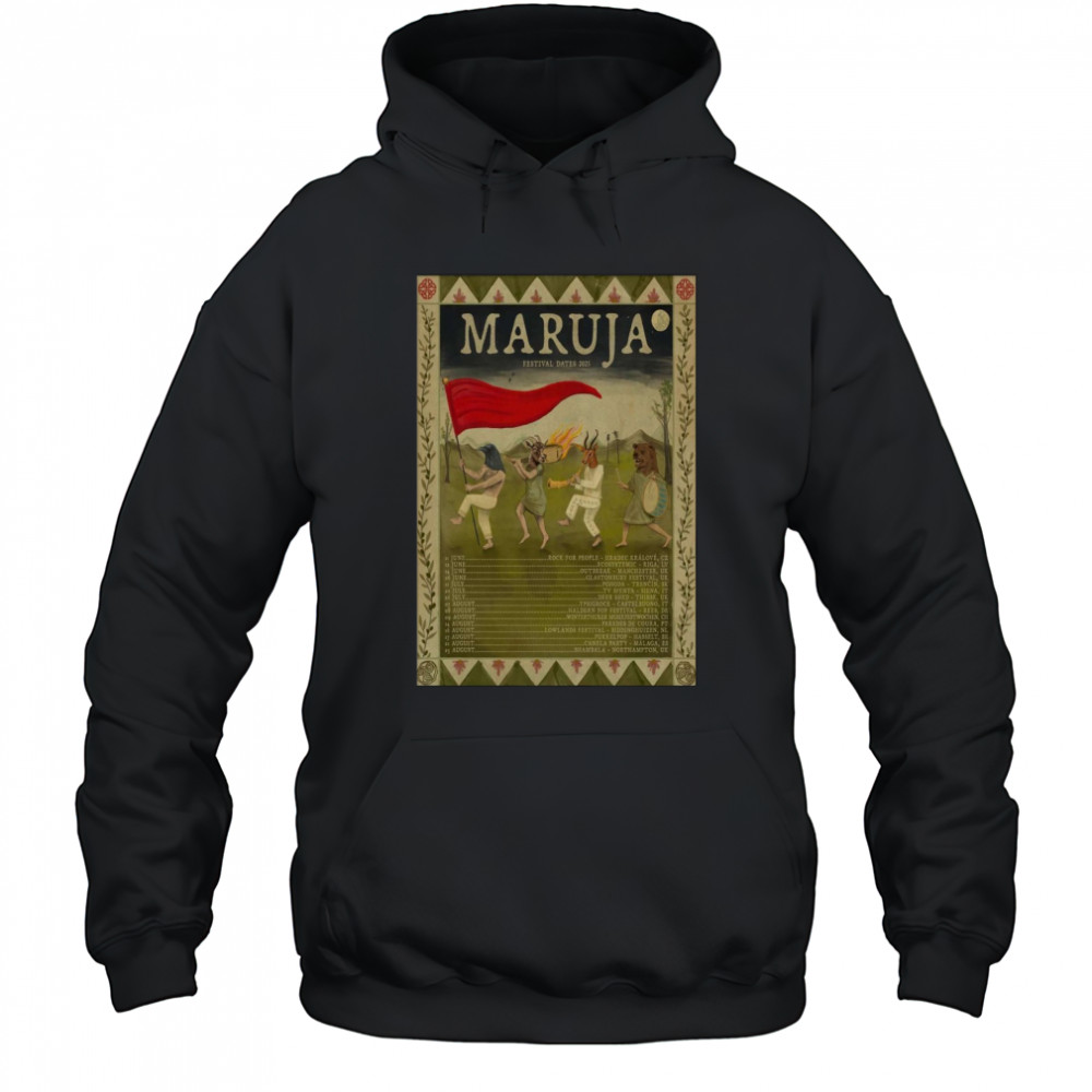 Maruja Festival Dates 2025 Poster T-Shirt Hoodie